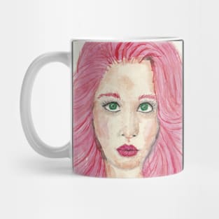 Red haired girl Mug